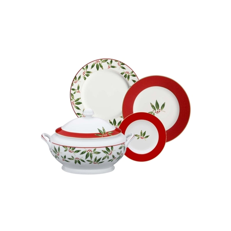 Christmas; Dinner Set of 12; 70 Pieces