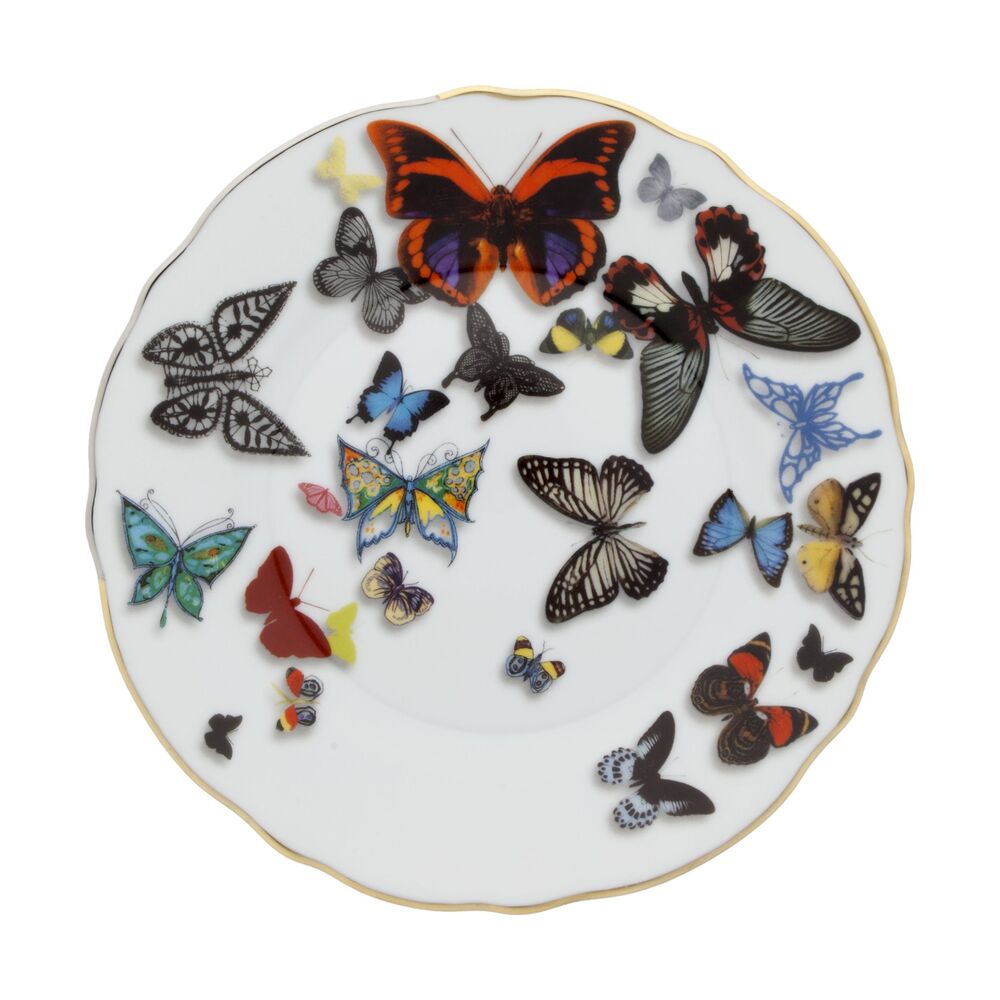 Butterfly Parade; Bread & Butter Plate