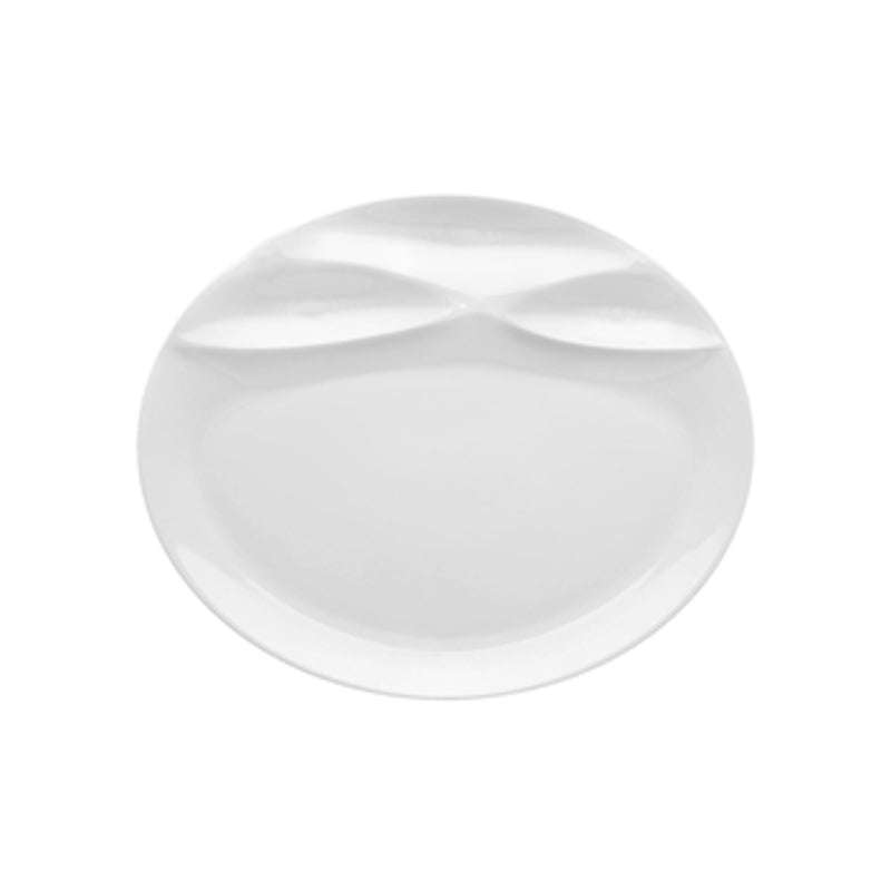 Marés; Plate; Oval - 32 cm