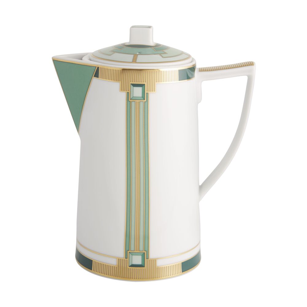 Emerald; Coffee Pot