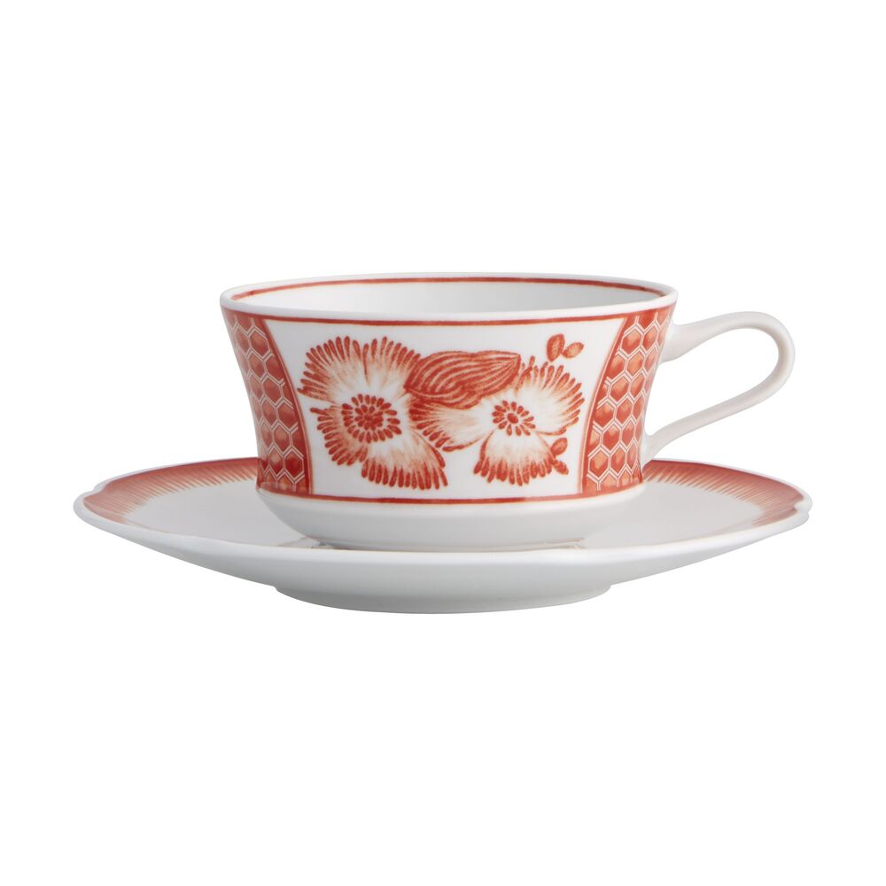 Coralina; Tea Cup & saucer