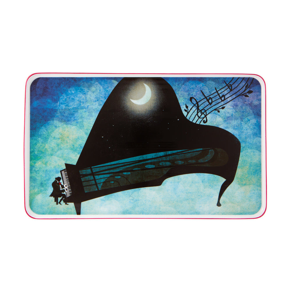Fur Beethoven; Decorative Tray