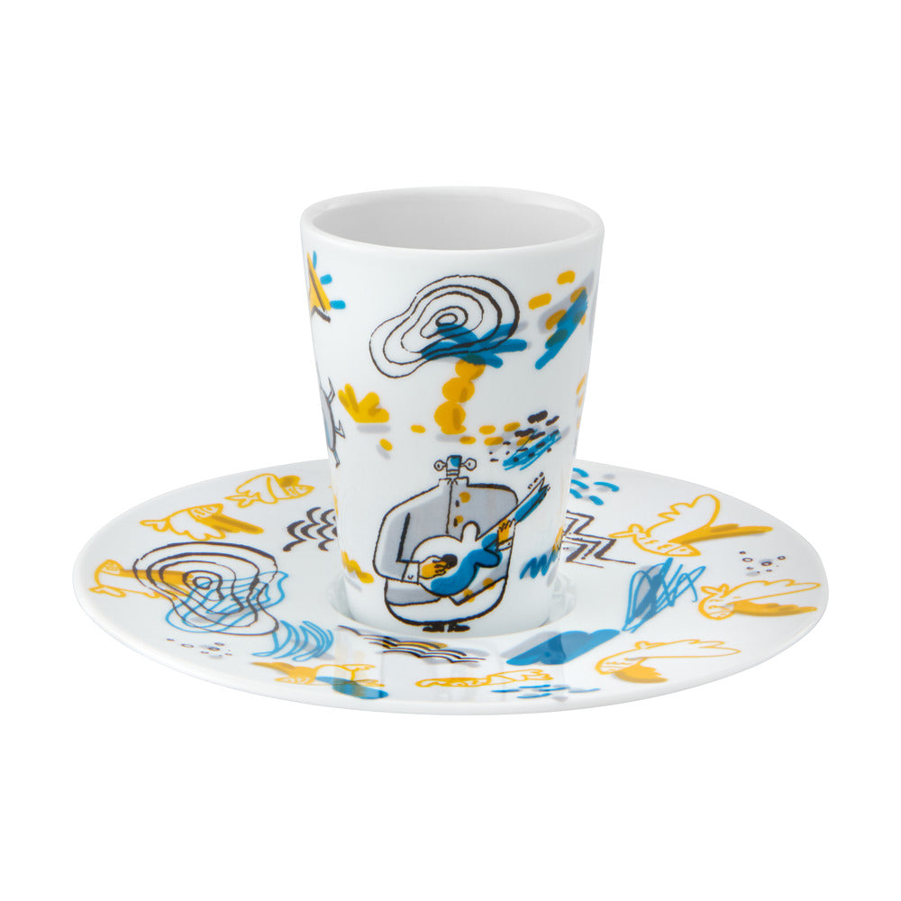 Bode Inspiratorio; Coffee Cup & Saucer; XXIV