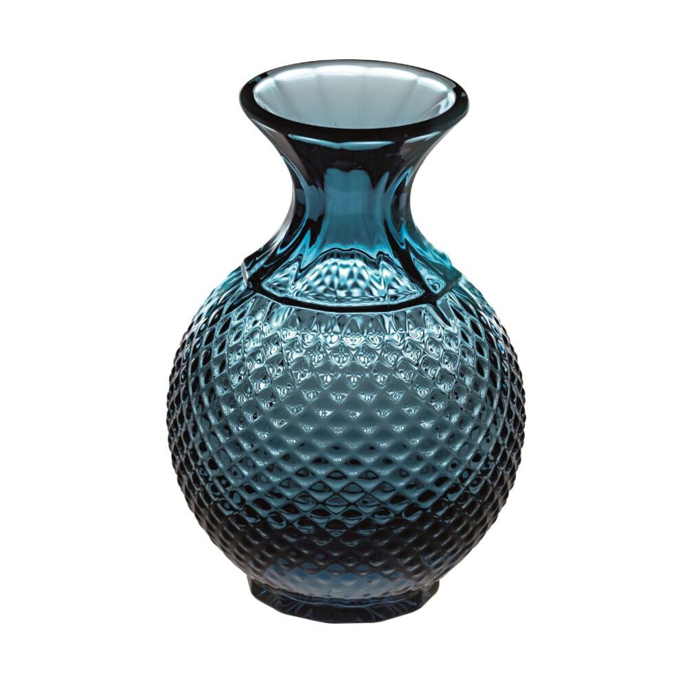 Bicos Blue; Bud Vase; Small
