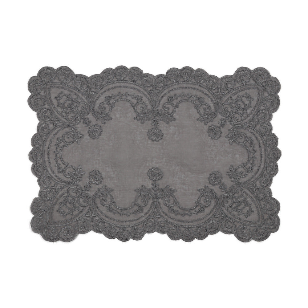 Rolande; Placemat; 35x50cm, Dentelle Gray