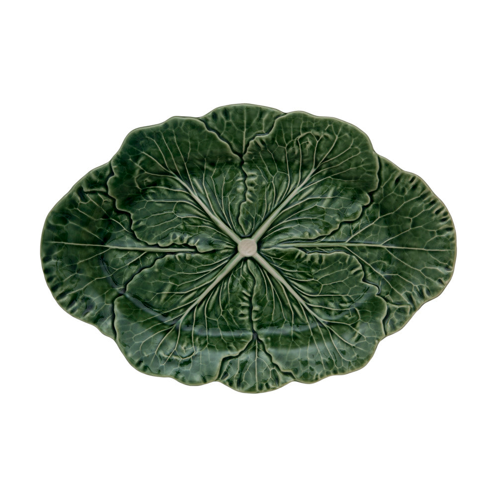 Cabbage; Platter; Oval - 37.5 - Natural
