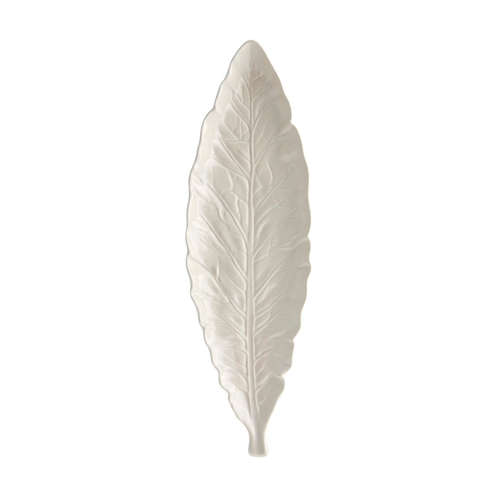 Cabbage; Leaf Plate; 40 - Narrow - Beige