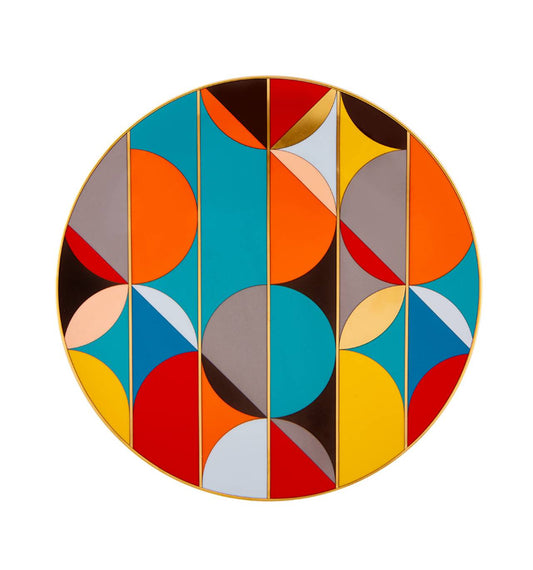 Futurismo; Charger Plate