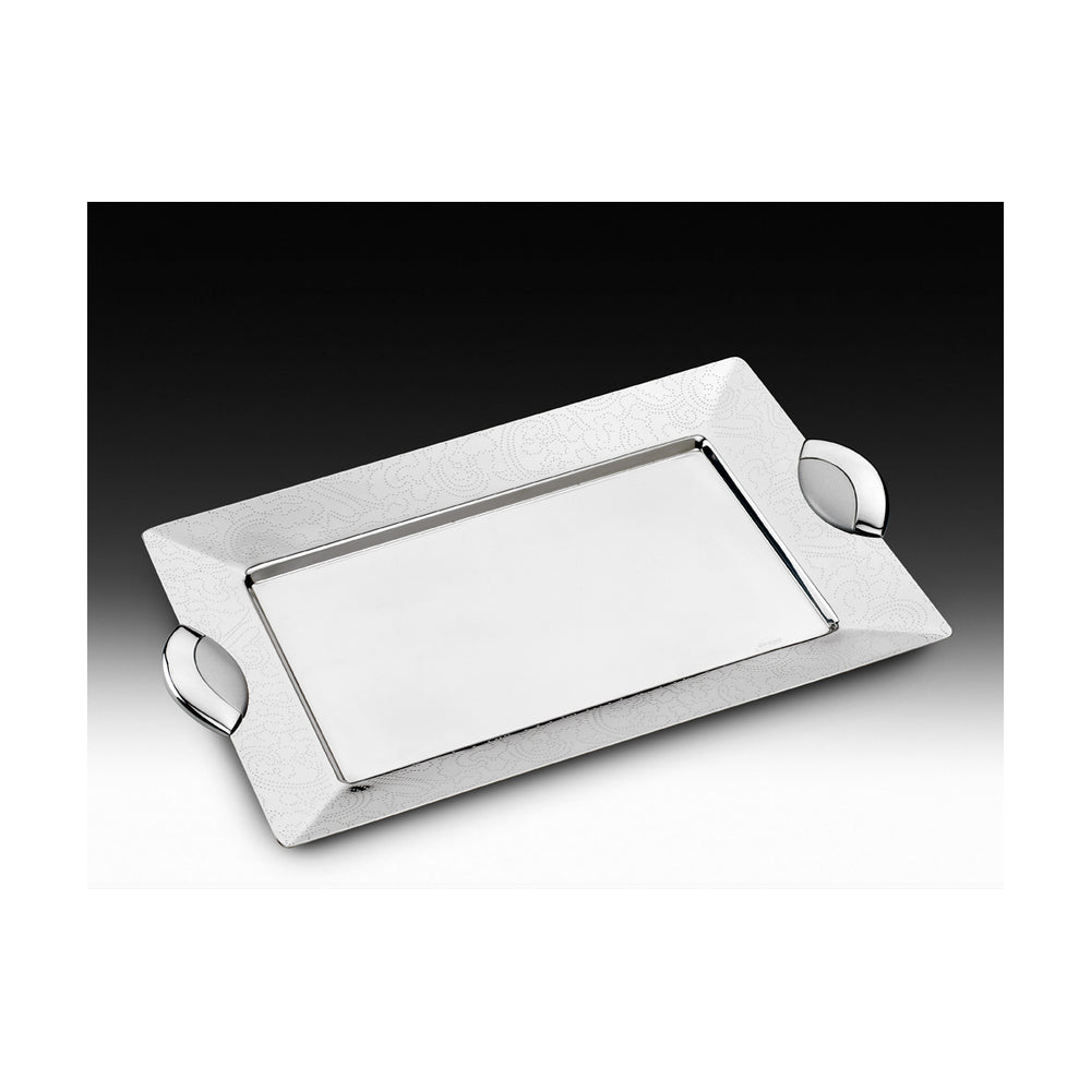 Gessy; Serving Tray; Steel - Rect - 43X35 - Ls-300/2 - Krizja