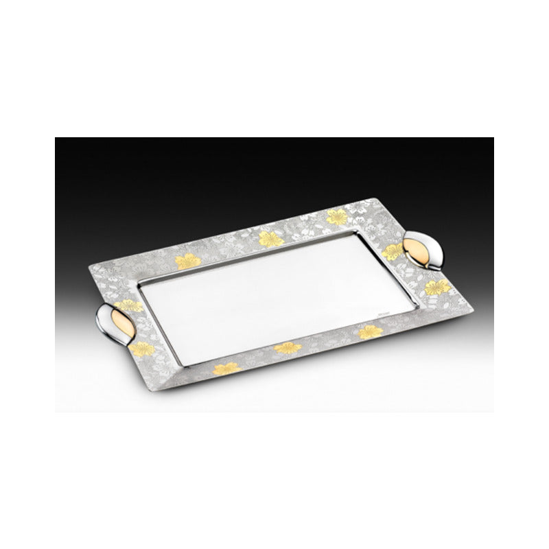 Kalya; Serving Tray; Steel Gold - Rect - 35X25 - Lg-300/1 - Krizja