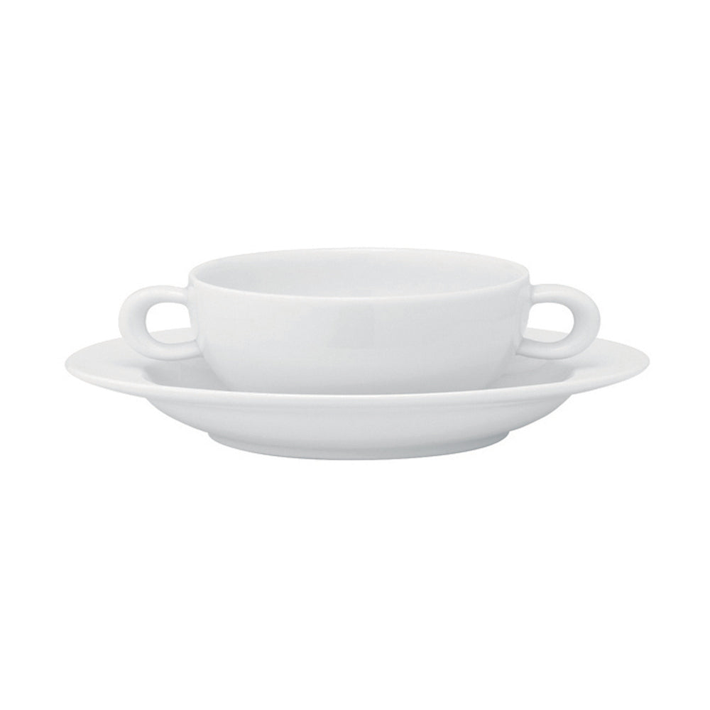 Organic White; Consomme Cup & Saucer