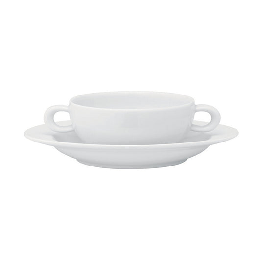 Organic White; Consomme Cup & Saucer