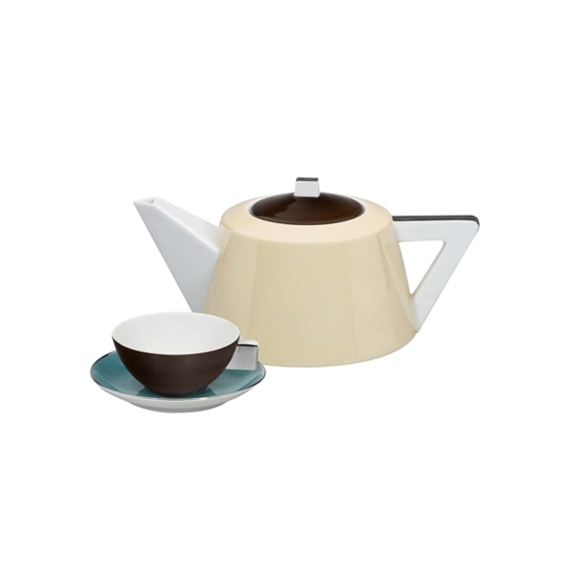 Chocolate; Tea Set of 12; 15 Pieces