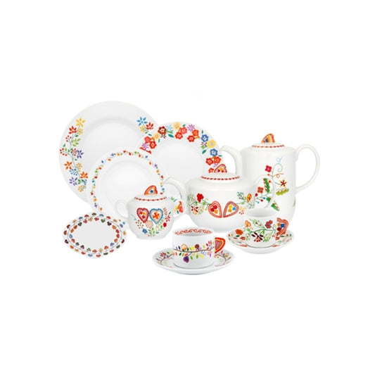 Vila Verde; Dinner Set of 12; 70 Pieces