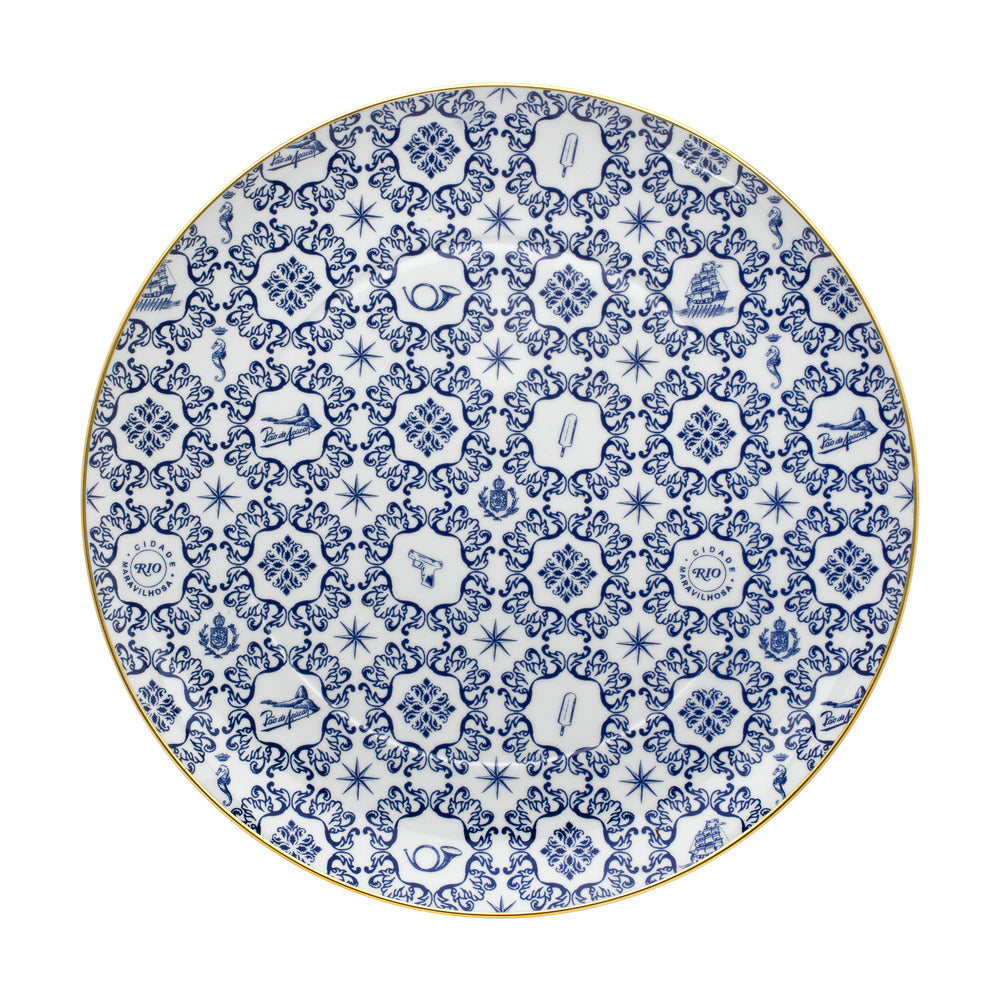 Transatlântica; Charger Plate; XL