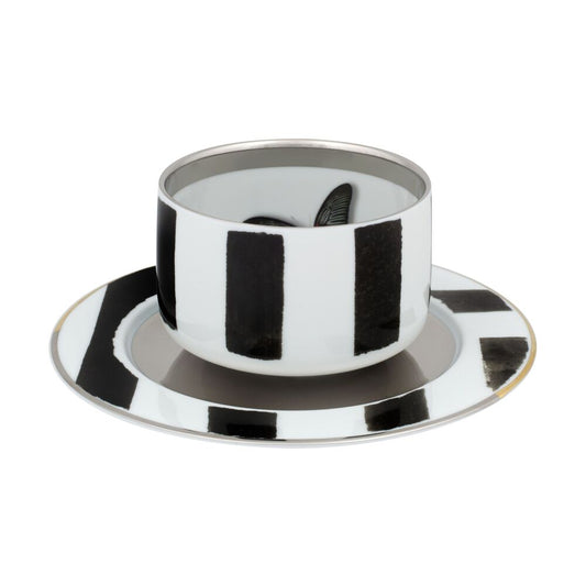 Sol Y Sombra; Tea Cup & Saucer; V1