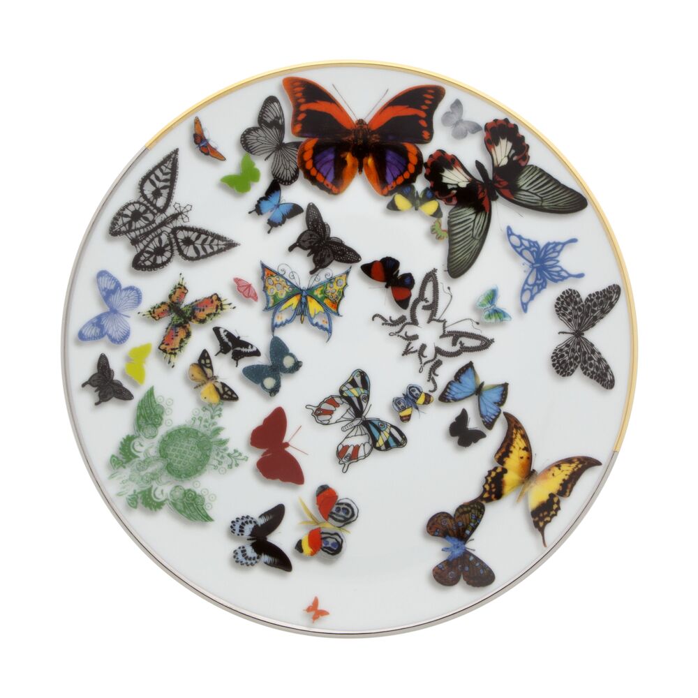 Butterfly Parade; Dessert Plate