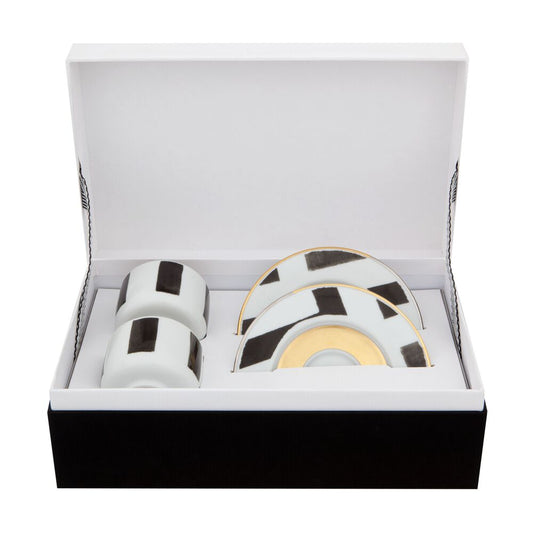 Sol Y Sombra; Coffee Cup & Saucer; Pack of 2