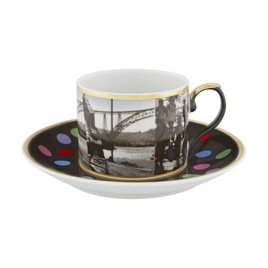 Aniki Bóbó; Tea Cup & Saucer; Pack of 2