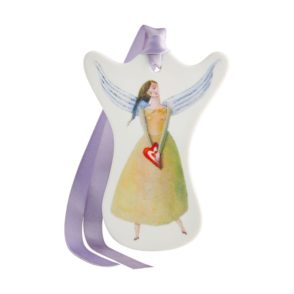 Angels; Christmas Ornament; Green Angel