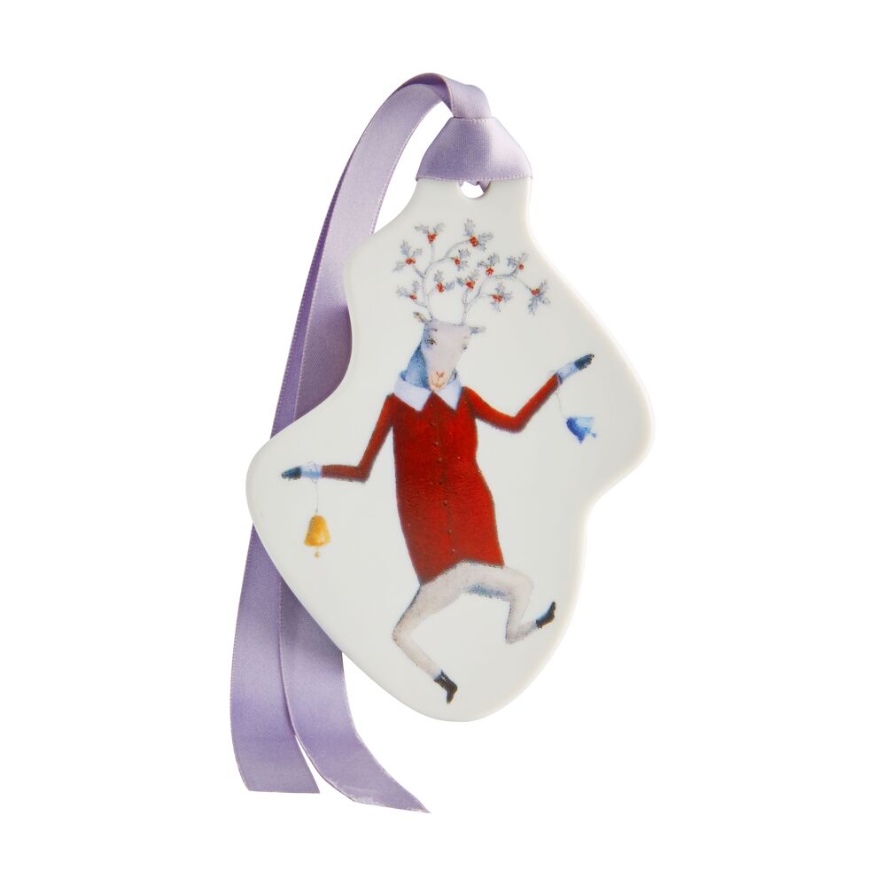 Angels; Christmas Ornament; Reindeer with Bells