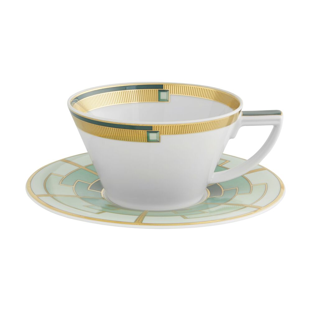 Emerald; Tea Cup & Saucer