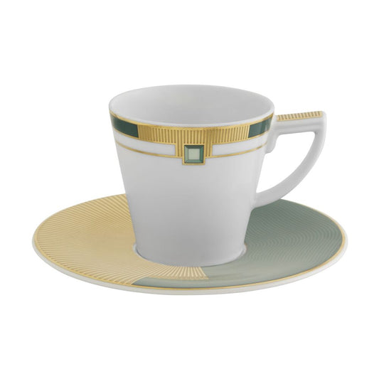 Emerald; Coffee Cup & Saucer