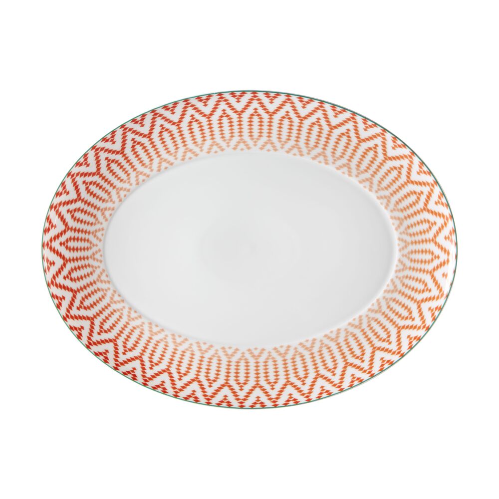 Fiji; Platter; Oval - Medium