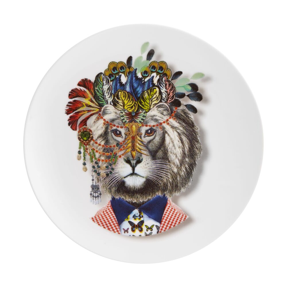Love Who You Want; Dessert Plate; "IndiLion"