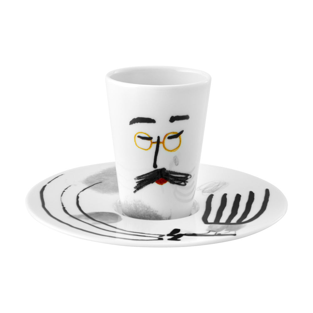 Bode Inspiratorio; Coffee Cup & Saucer; XV