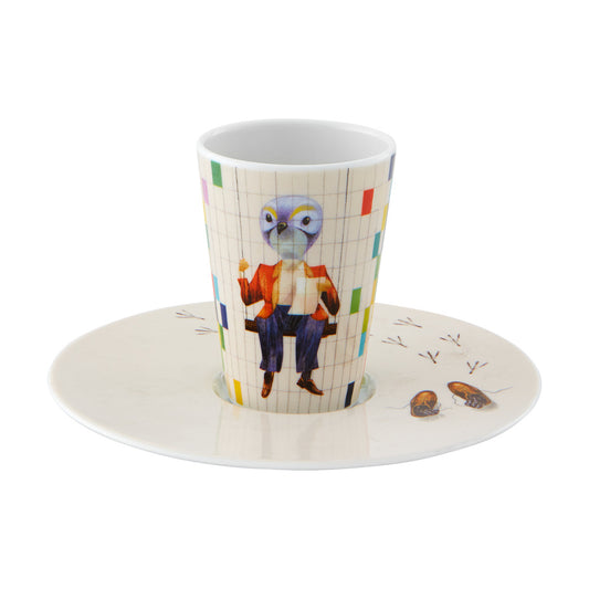 Bode Inspiratorio; Coffee Cup & Saucer; XXXVII
