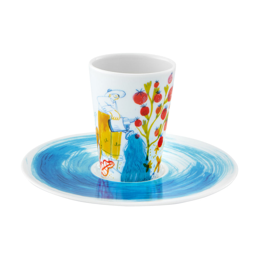 Bode Inspiratorio; Coffee Cup & Saucer; XLIV