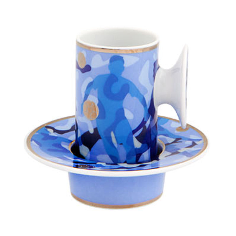 Kick Off; Coffee Cup & Saucer