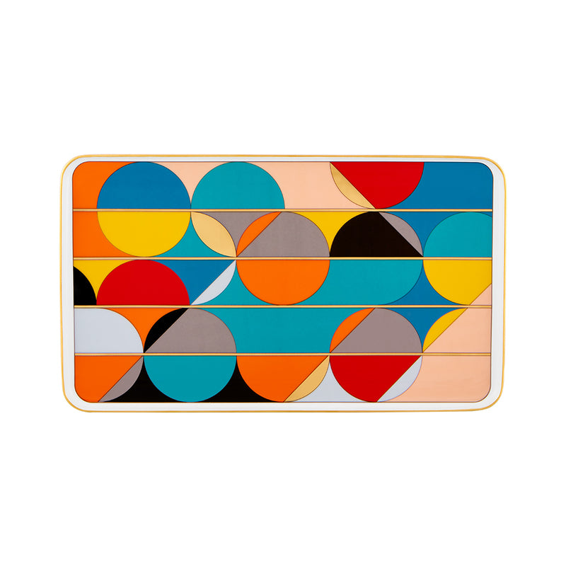 Futurismo; Decorative Tray; Rectangular - Small