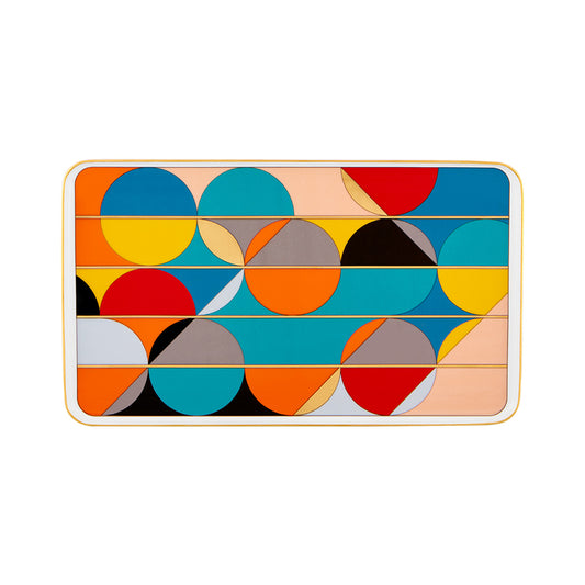 Futurismo; Decorative Tray; Rectangular - Small