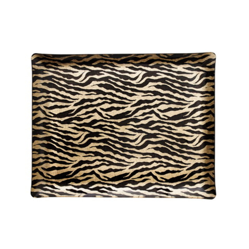 Couture; Serving Tray; Acrylic - 46x36 - Safari
