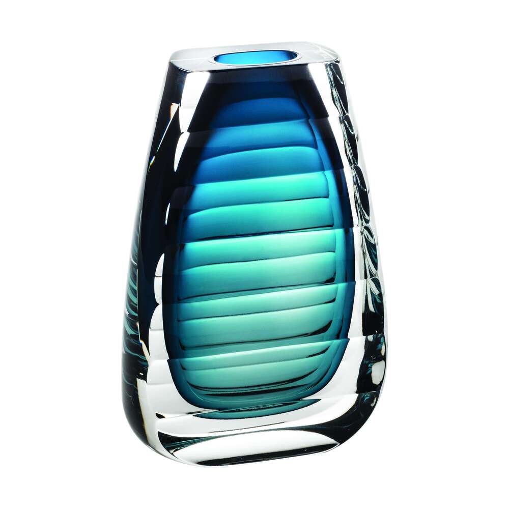 Unica; Vase; Ripple Blue