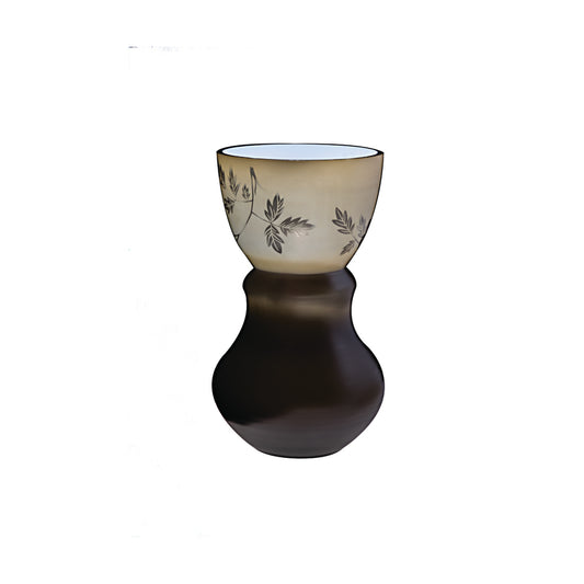 Matiz; Vase; Engraved - Brown - Large