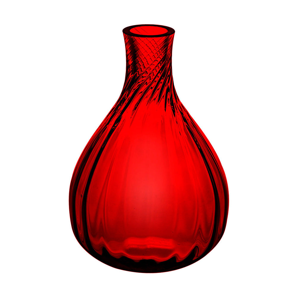 Color Drop; Bud Vase; Red - Small
