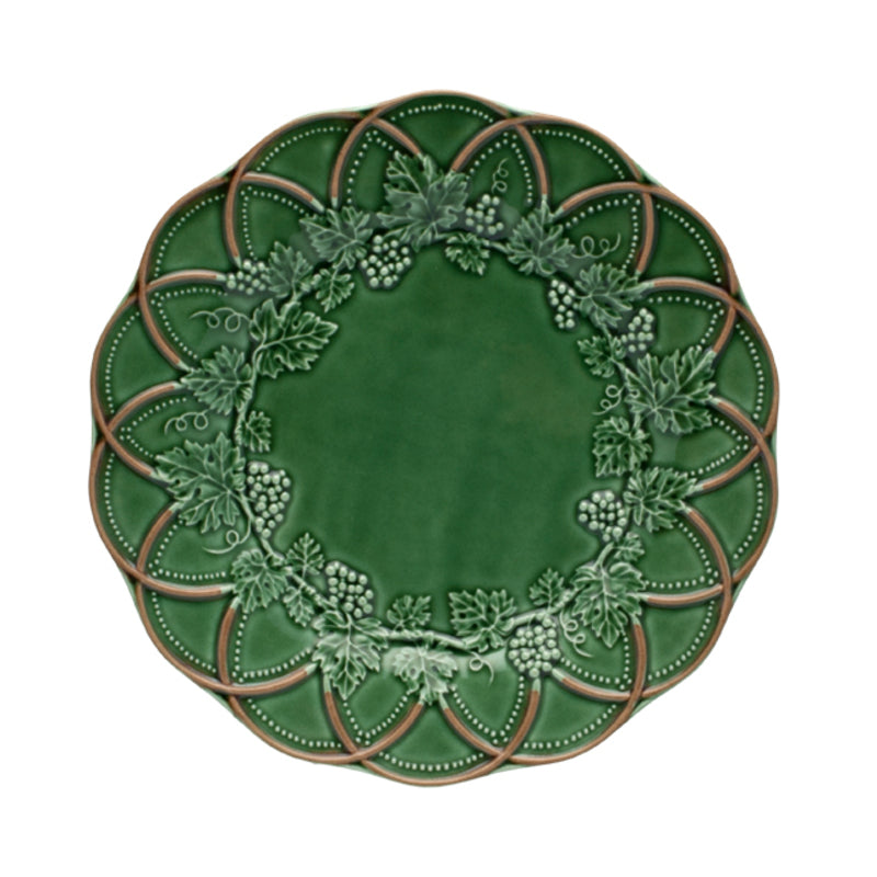 Woods; Dinner Plate; 28; Green/brown