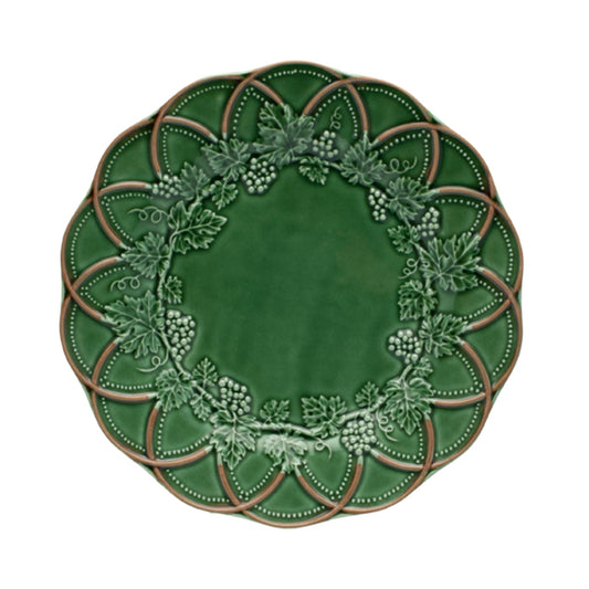 Woods; Dinner Plate; 28; Green/brown