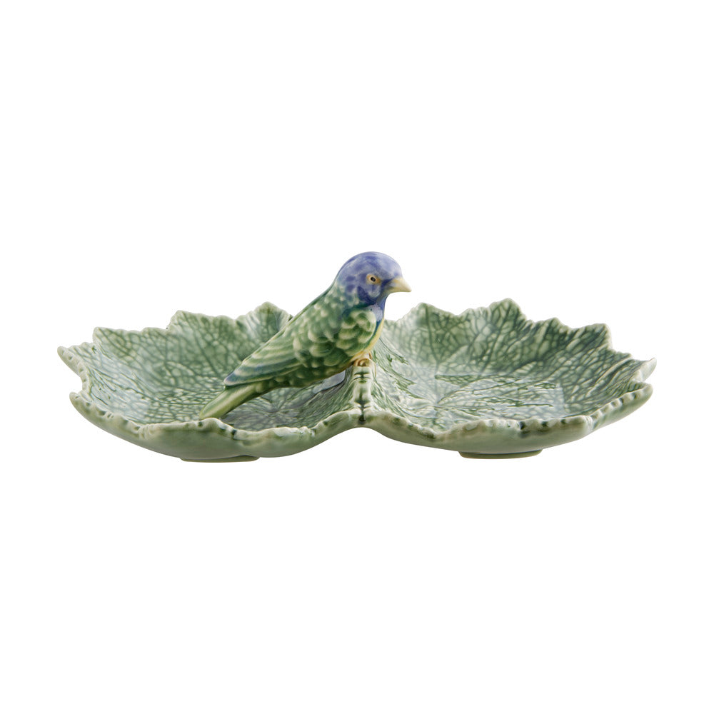 Geranium; Double Leaf Bowl; 22 - Blue Bird