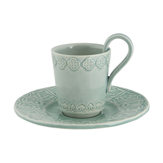 Rua Nova; Coffee Cup & Saucer; Morning Blue