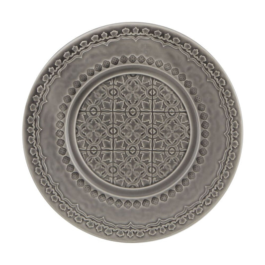Rua Nova; Dessert Plate; 22, Anthracite