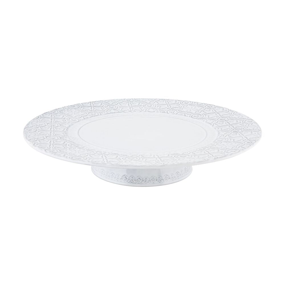 Rua Nova; Cake Stand; 34 - White Antique