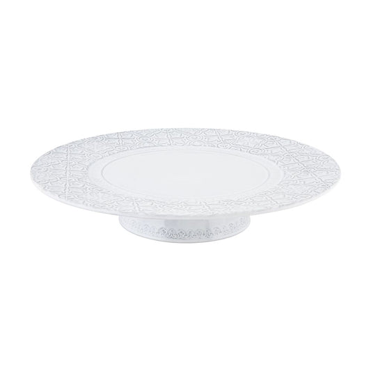 Rua Nova; Cake Stand; 34 - White Antique