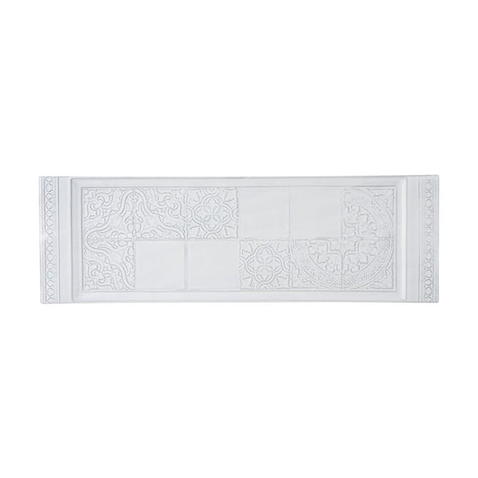 Rua Nova; Tart Tray; White Antique