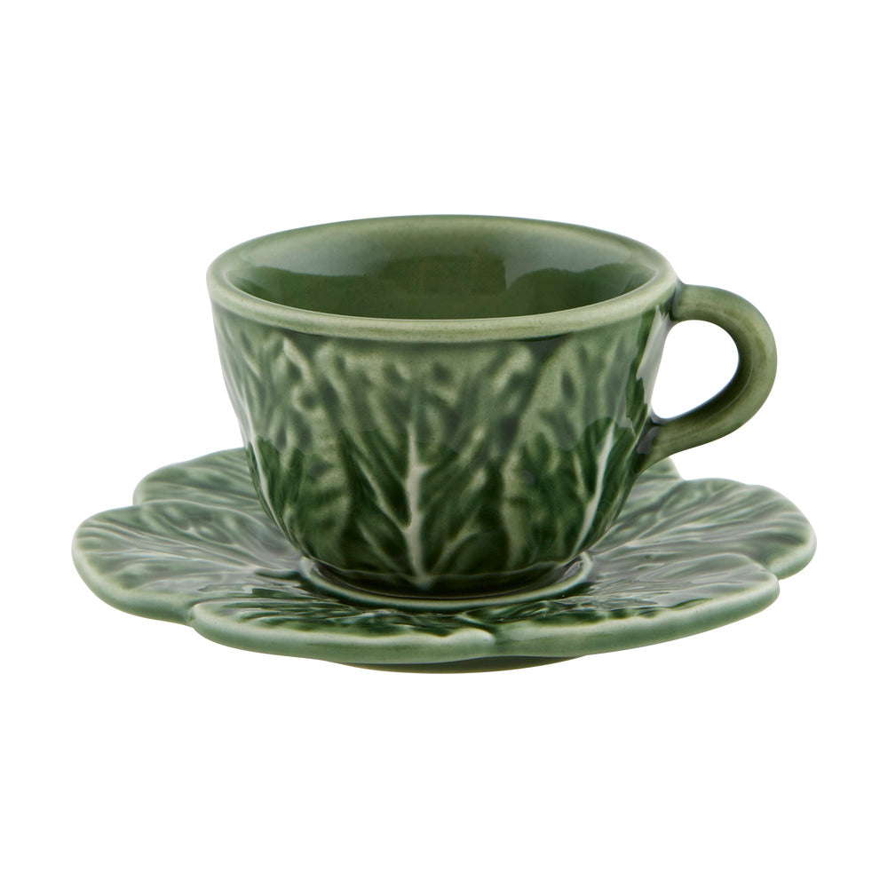 Cabbage; Coffee Cup & Saucer