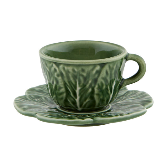 Cabbage; Coffee Cup & Saucer
