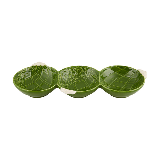 Christmas Ornaments; Tray; 34.5 - Pine Cones